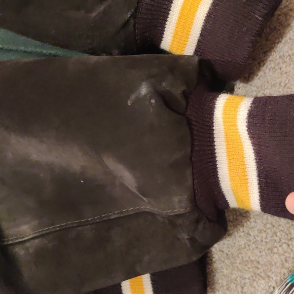 Vintage Wool Blend Green Bay Packets Jacket - Size Large - Picture 14 of 15